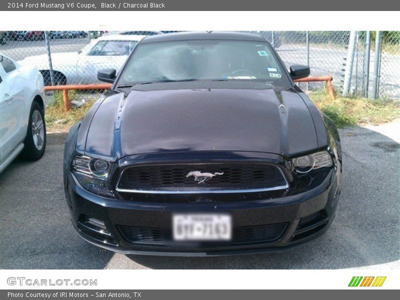 Black / Charcoal Black 2014 Ford Mustang V6 Coupe