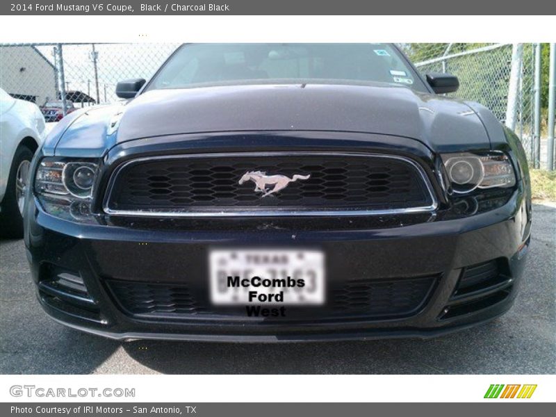 Black / Charcoal Black 2014 Ford Mustang V6 Coupe
