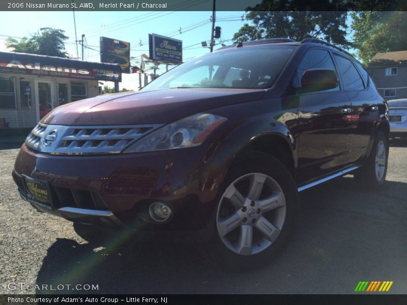 Merlot Pearl / Charcoal 2006 Nissan Murano SL AWD
