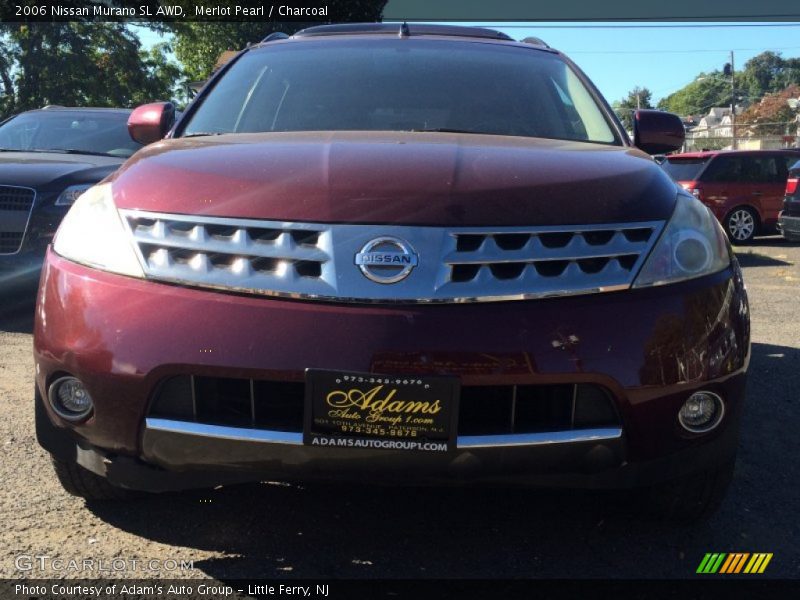 Merlot Pearl / Charcoal 2006 Nissan Murano SL AWD