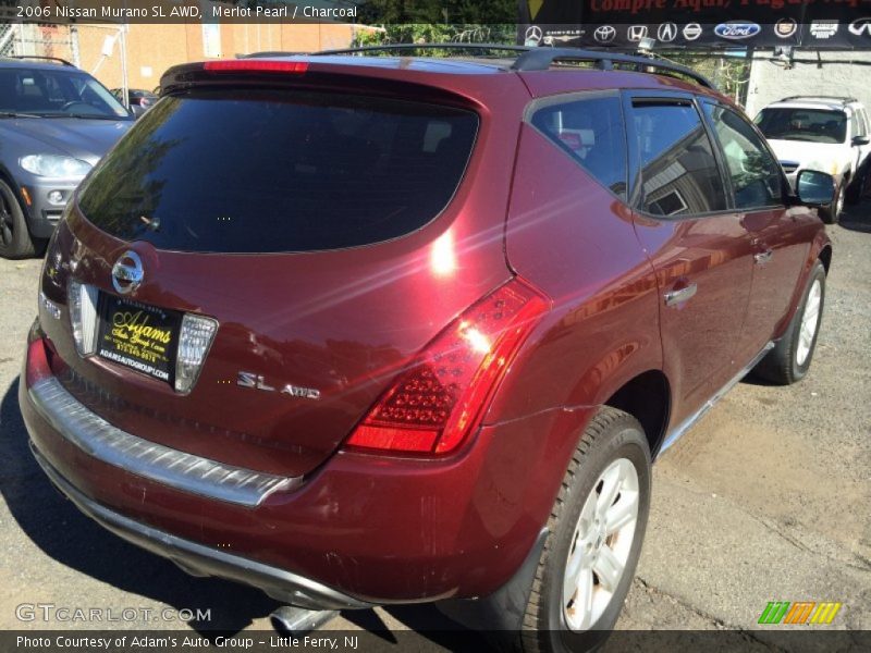 Merlot Pearl / Charcoal 2006 Nissan Murano SL AWD