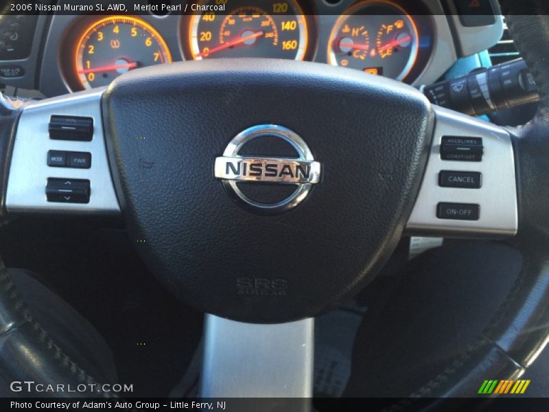 Merlot Pearl / Charcoal 2006 Nissan Murano SL AWD