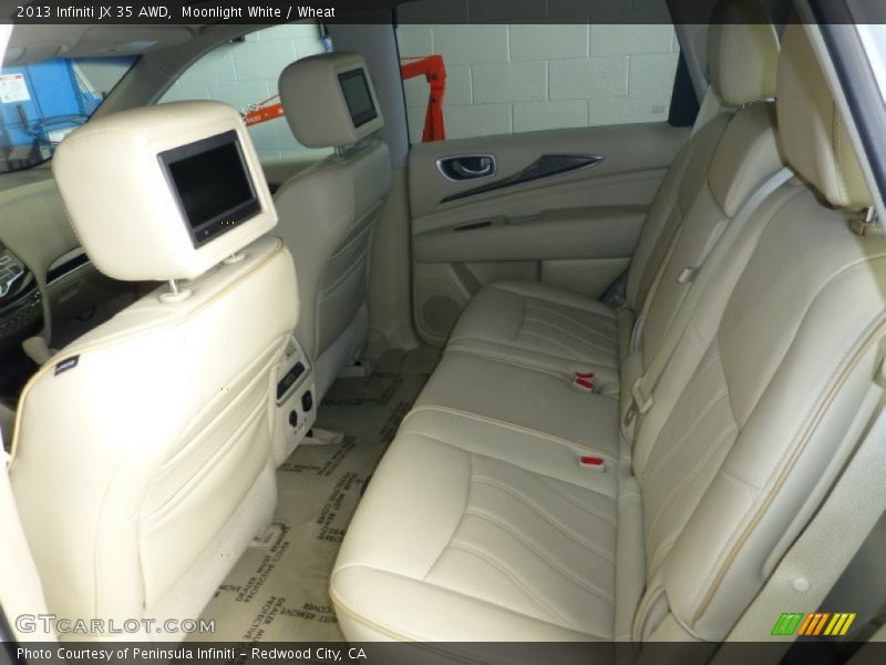 Moonlight White / Wheat 2013 Infiniti JX 35 AWD