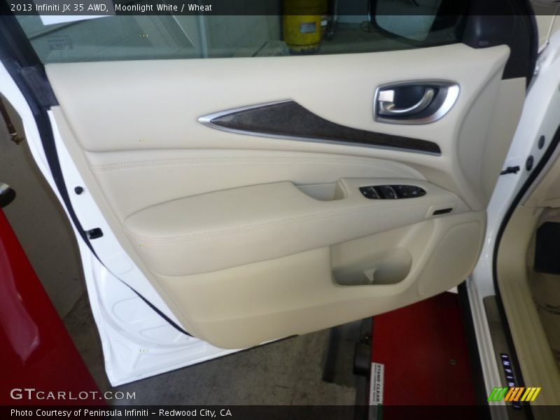 Moonlight White / Wheat 2013 Infiniti JX 35 AWD