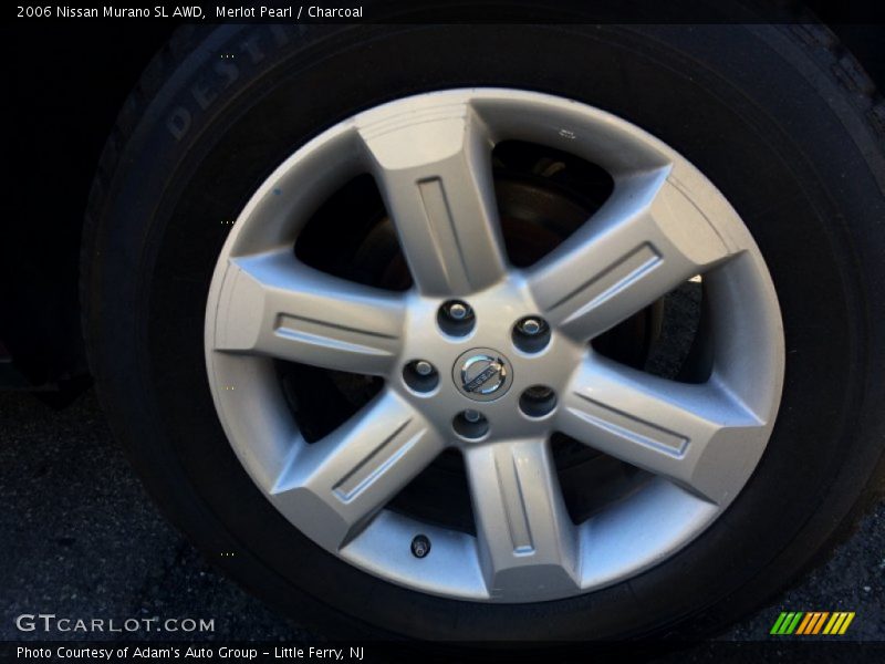 Merlot Pearl / Charcoal 2006 Nissan Murano SL AWD
