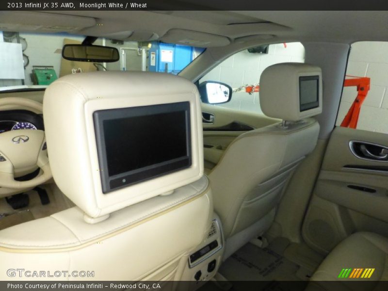 Moonlight White / Wheat 2013 Infiniti JX 35 AWD