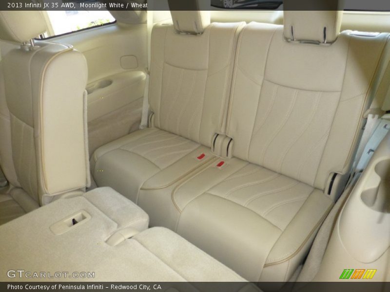 Moonlight White / Wheat 2013 Infiniti JX 35 AWD