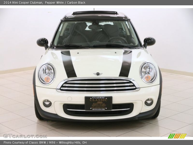 Pepper White / Carbon Black 2014 Mini Cooper Clubman