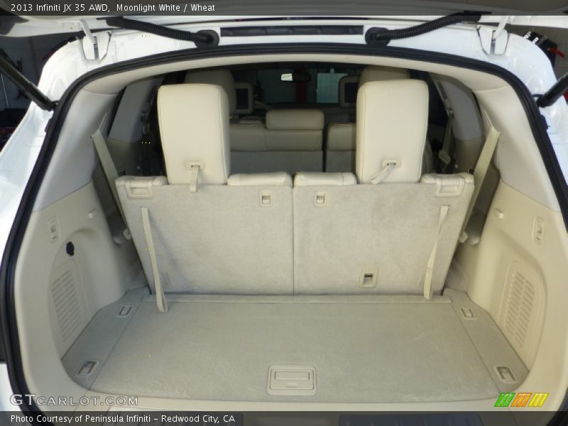 Moonlight White / Wheat 2013 Infiniti JX 35 AWD