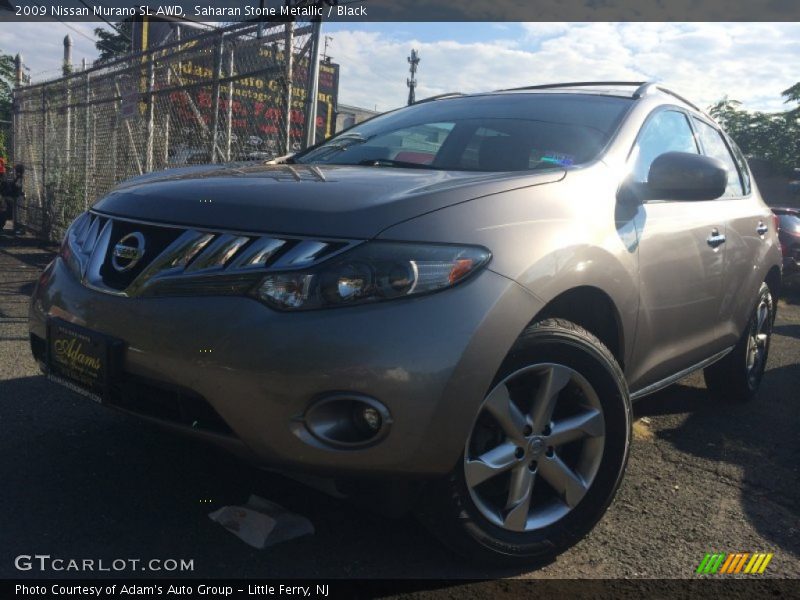 Saharan Stone Metallic / Black 2009 Nissan Murano SL AWD