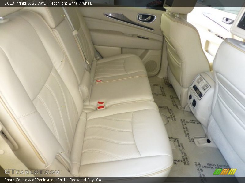 Moonlight White / Wheat 2013 Infiniti JX 35 AWD