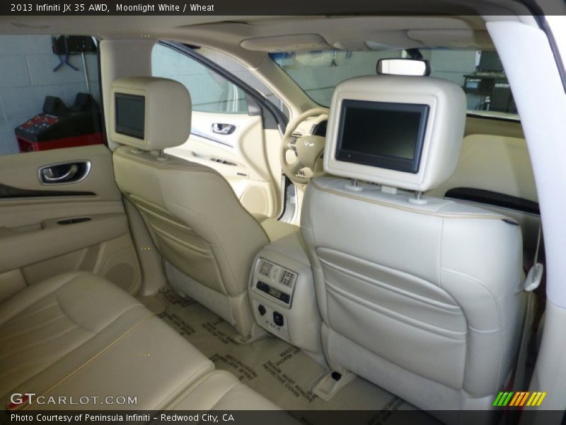 Moonlight White / Wheat 2013 Infiniti JX 35 AWD