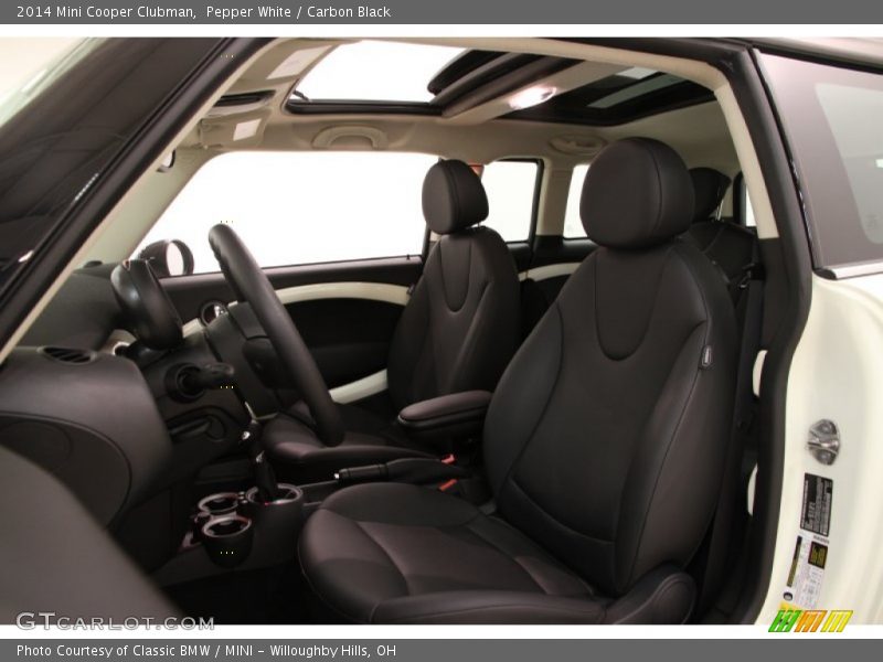 Pepper White / Carbon Black 2014 Mini Cooper Clubman