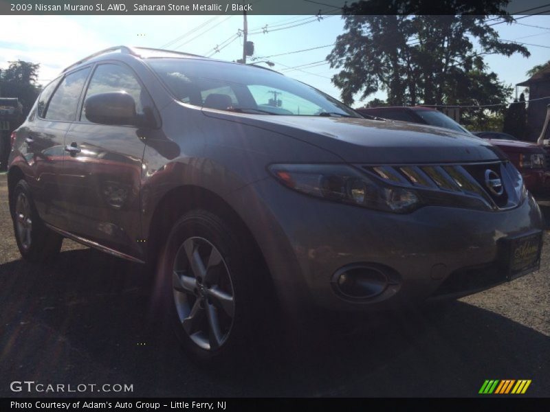 Saharan Stone Metallic / Black 2009 Nissan Murano SL AWD