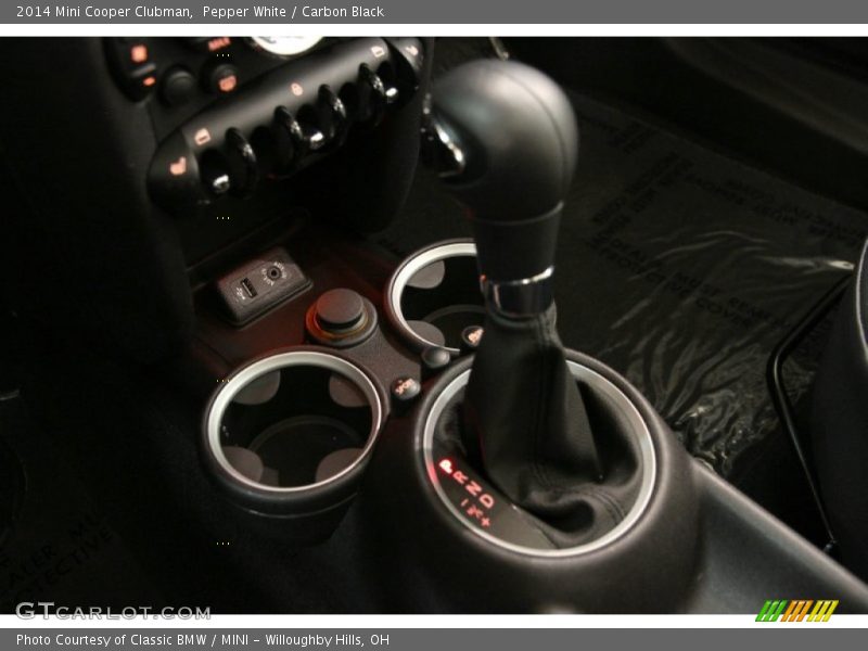Pepper White / Carbon Black 2014 Mini Cooper Clubman
