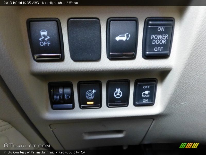 Moonlight White / Wheat 2013 Infiniti JX 35 AWD