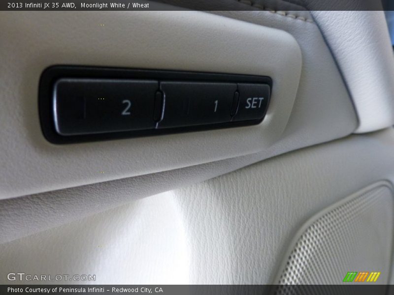 Moonlight White / Wheat 2013 Infiniti JX 35 AWD