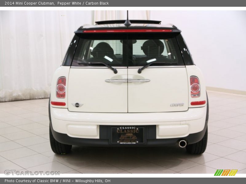 Pepper White / Carbon Black 2014 Mini Cooper Clubman