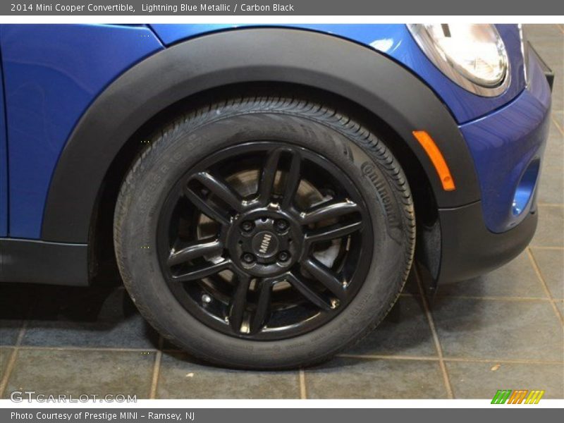 Lightning Blue Metallic / Carbon Black 2014 Mini Cooper Convertible