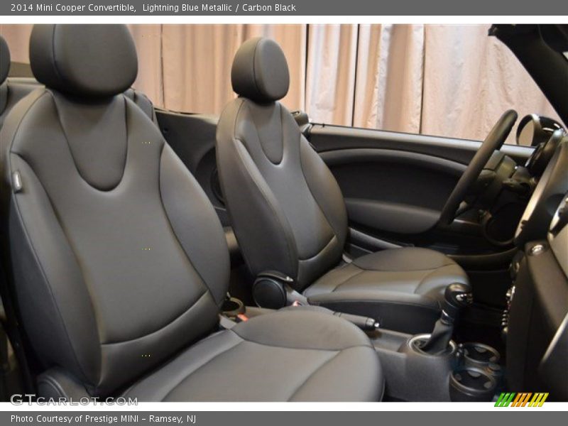 Lightning Blue Metallic / Carbon Black 2014 Mini Cooper Convertible
