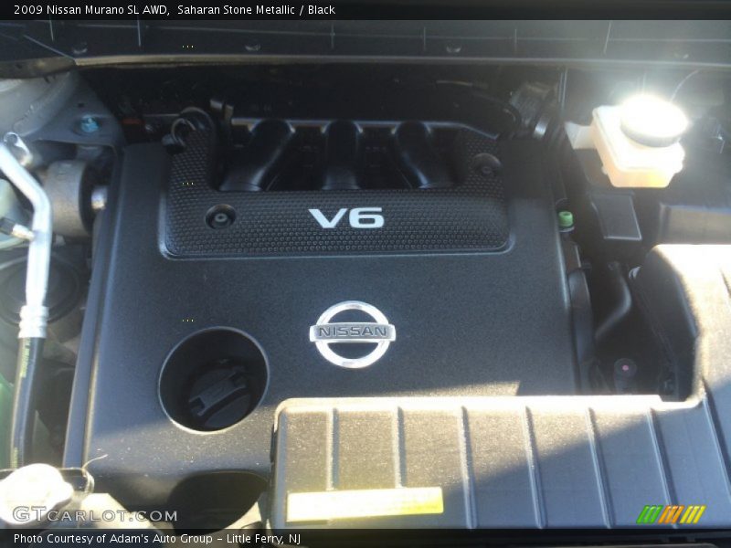 Saharan Stone Metallic / Black 2009 Nissan Murano SL AWD
