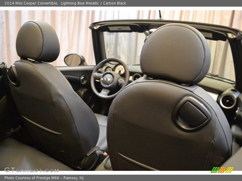 Lightning Blue Metallic / Carbon Black 2014 Mini Cooper Convertible