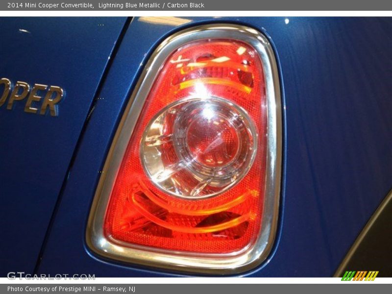 Lightning Blue Metallic / Carbon Black 2014 Mini Cooper Convertible