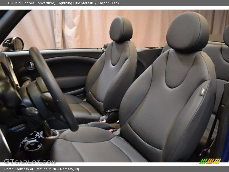 Lightning Blue Metallic / Carbon Black 2014 Mini Cooper Convertible