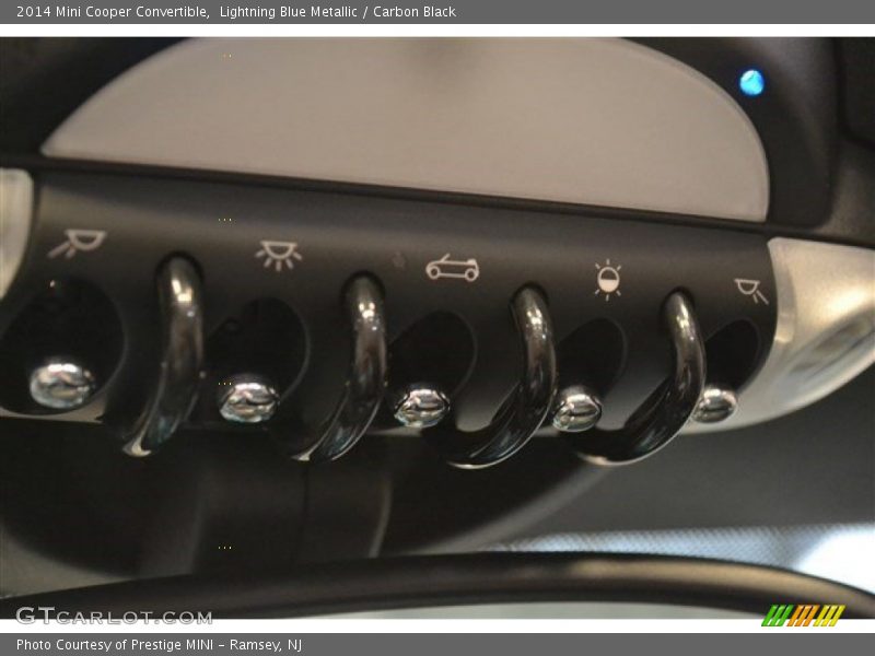 Lightning Blue Metallic / Carbon Black 2014 Mini Cooper Convertible