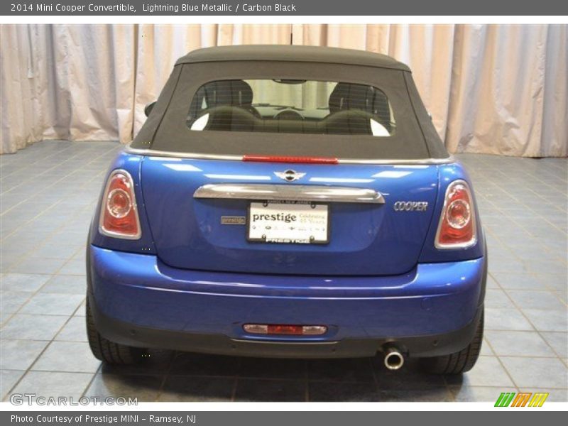 Lightning Blue Metallic / Carbon Black 2014 Mini Cooper Convertible
