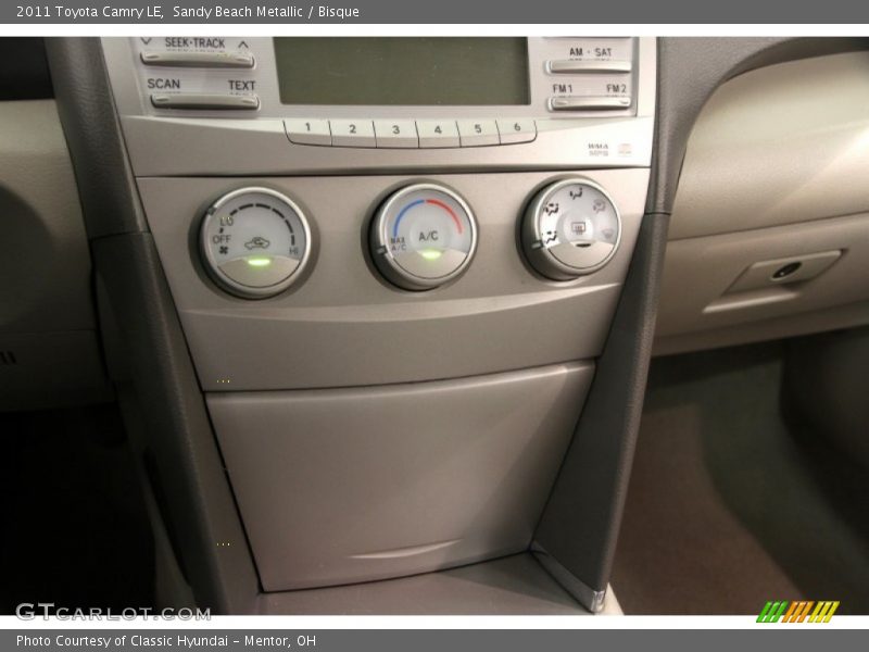 Sandy Beach Metallic / Bisque 2011 Toyota Camry LE