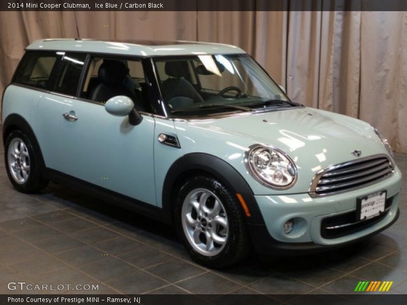 Ice Blue / Carbon Black 2014 Mini Cooper Clubman