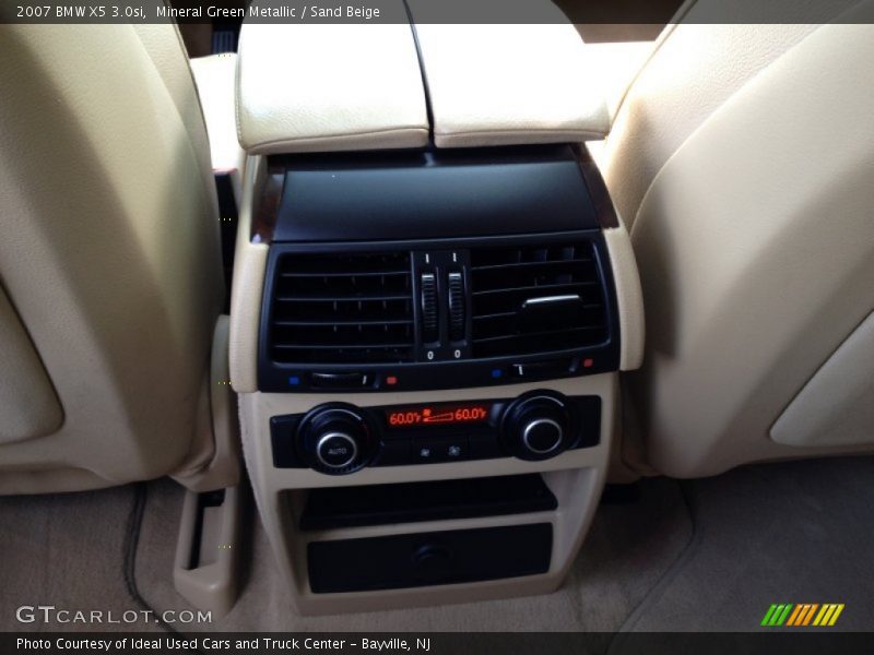 Mineral Green Metallic / Sand Beige 2007 BMW X5 3.0si