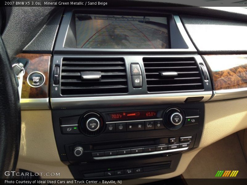Mineral Green Metallic / Sand Beige 2007 BMW X5 3.0si