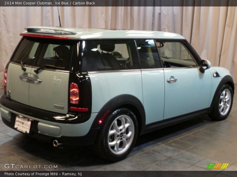 Ice Blue / Carbon Black 2014 Mini Cooper Clubman