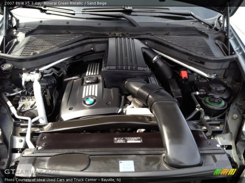 Mineral Green Metallic / Sand Beige 2007 BMW X5 3.0si