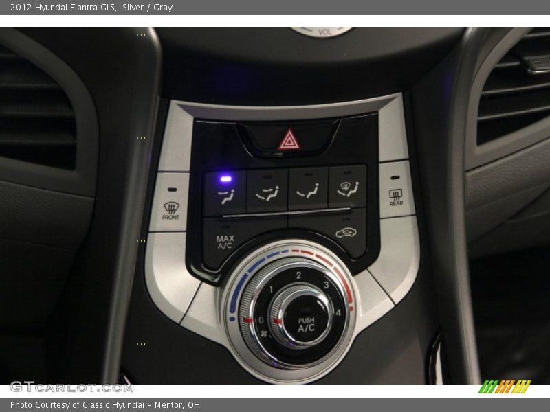 Silver / Gray 2012 Hyundai Elantra GLS