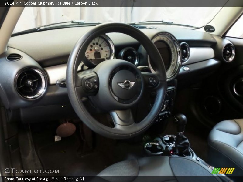 Ice Blue / Carbon Black 2014 Mini Cooper Clubman