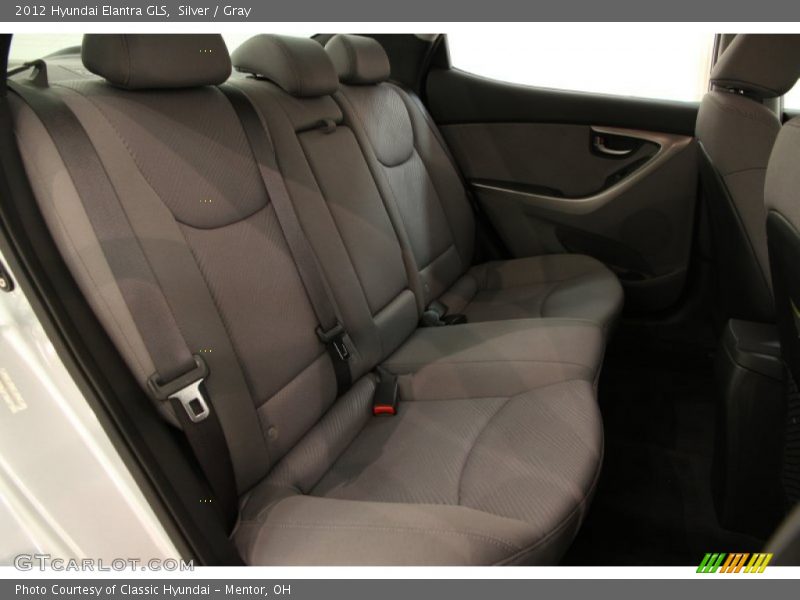 Silver / Gray 2012 Hyundai Elantra GLS