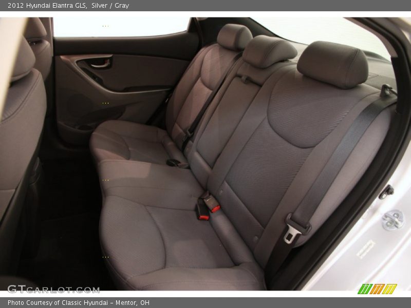 Silver / Gray 2012 Hyundai Elantra GLS