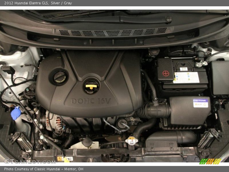 Silver / Gray 2012 Hyundai Elantra GLS