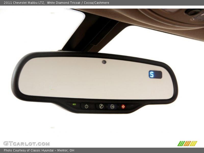 White Diamond Tricoat / Cocoa/Cashmere 2011 Chevrolet Malibu LTZ