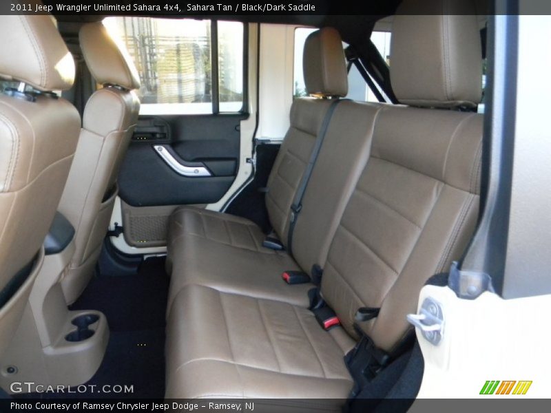 Sahara Tan / Black/Dark Saddle 2011 Jeep Wrangler Unlimited Sahara 4x4