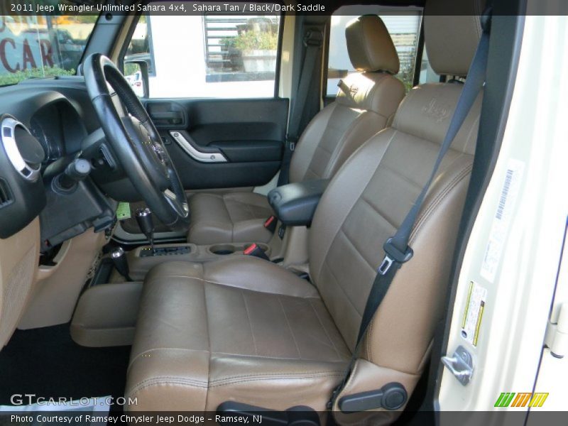 Sahara Tan / Black/Dark Saddle 2011 Jeep Wrangler Unlimited Sahara 4x4