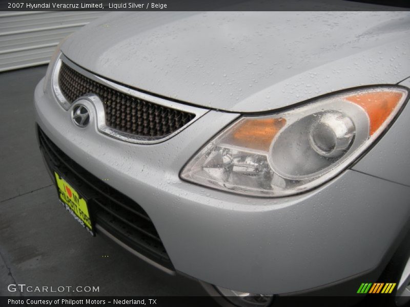 Liquid Silver / Beige 2007 Hyundai Veracruz Limited