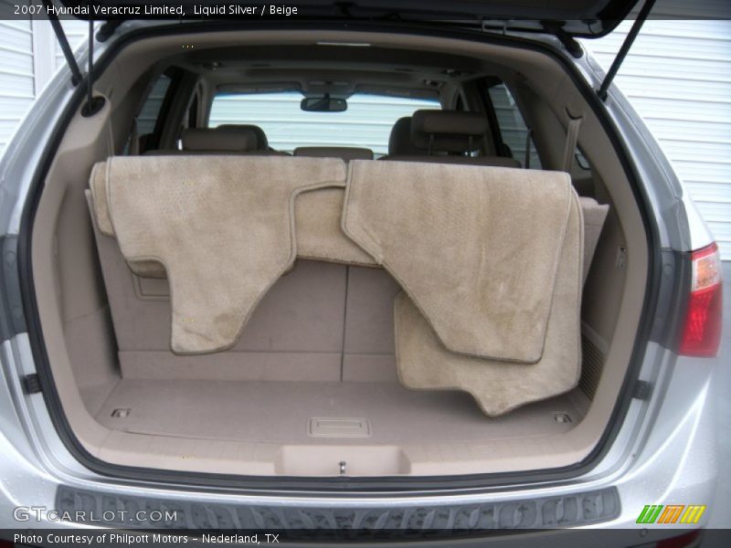 Liquid Silver / Beige 2007 Hyundai Veracruz Limited