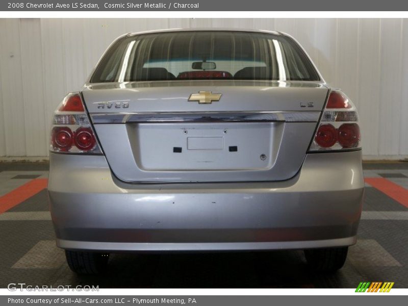 Cosmic Silver Metallic / Charcoal 2008 Chevrolet Aveo LS Sedan