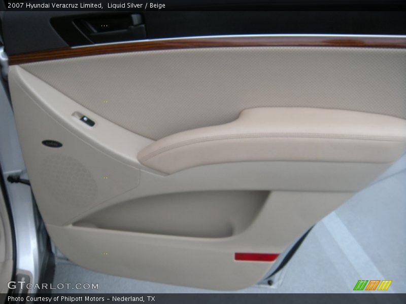 Liquid Silver / Beige 2007 Hyundai Veracruz Limited
