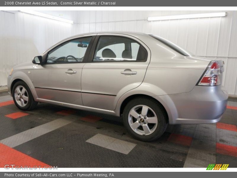 Cosmic Silver Metallic / Charcoal 2008 Chevrolet Aveo LS Sedan