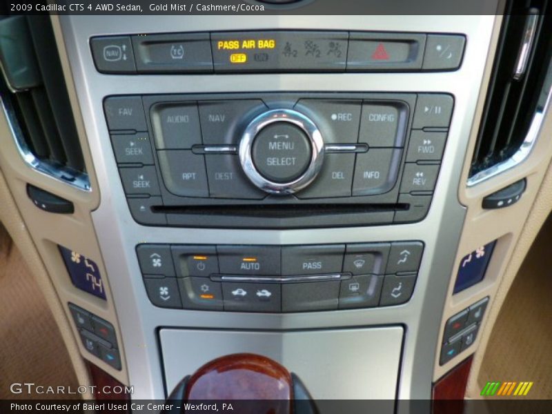 Gold Mist / Cashmere/Cocoa 2009 Cadillac CTS 4 AWD Sedan